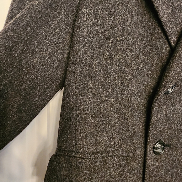 Vintage Mens PIERRE CARDIN 100%wool Top Coat - Picture 3 of 16